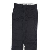 DICKIES 774f Womens Trousers Black Slim Straight W30 L31