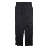 DICKIES 774f Womens Trousers Black Slim Straight W30 L31