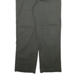 DICKIES Mens Trousers Grey Regular Straight W34 L29