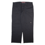 DICKIES Mens Trousers Black Relaxed Straight W40 L30