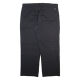 DICKIES Mens Trousers Black Relaxed Straight W40 L30