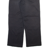DICKIES Mens Trousers Black Loose Straight W35 L30