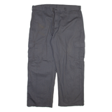 DICKIES Cargo Mens Trousers Grey Regular Straight W40 L30