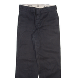 DICKIES 874 Workwear Mens Trousers Black Regular Straight W30 L28