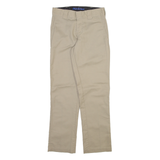 DICKIES Mens Trousers Beige Slim Tapered W27 L29