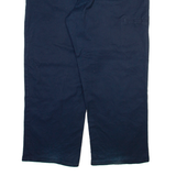DICKIES Mens Trousers Blue Relaxed Straight W40 L29