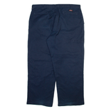 DICKIES Mens Trousers Blue Relaxed Straight W40 L29