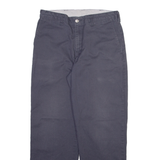 DICKIES Mens Trousers Grey Regular Straight W32 L30