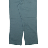 DICKIES Womens Trousers Blue Regular Straight W29 L26