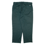 DICKIES Mens Trousers Grey Relaxed Straight W39 L28