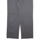 DICKIES Mens Trousers Grey Regular Straight W34 L29