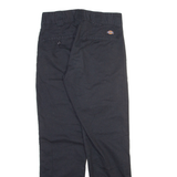 DICKIES Mens Trousers Black Slim Tapered W26 L29