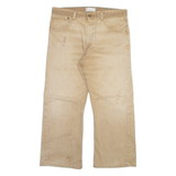 LEVI'S Silver Tab Mens Trousers Beige Regular Bootcut W34 L26