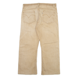 LEVI'S Silver Tab Mens Trousers Beige Regular Bootcut W34 L26