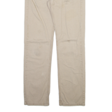 LEVI'S 514 Mens Trousers Beige Slim Straight W28 L32