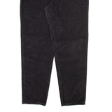 LEVI'S 550 Womens Corduroy Trousers Grey Relaxed Tapered W32 L30