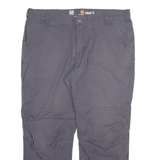 CARHARTT Mens Trousers Grey Relaxed Straight W42 L29
