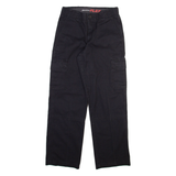 DICKIES Cargo Mens Trousers Black Regular Straight W30 L32