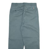 DICKIES Mens Trousers Blue Regular Straight W32 L28