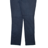 DICKIES Womens Trousers Blue Slim Straight W30 L29