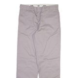 DICKIES 874 Workwear Mens Trousers Grey Regular Straight W36 L33