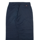 DICKIES Mens Trousers Blue Relaxed Straight W38 L30