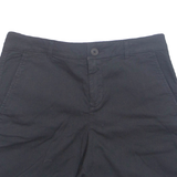 Womens Chino Shorts Black S W28