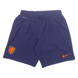 NIKE Natherlands Mens Sports Shorts Purple L W28