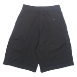 THE LEGEND Mens Chino Shorts Black L W26