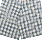 Mens Casual Shorts Gold Plaid XXS W24