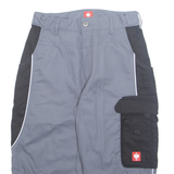 ENGELBERT STRAUSS Mens Workwear Shorts Grey S W28
