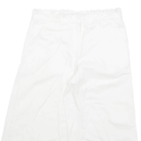 MICHAEL KORS Womens Denim Shorts White M W30