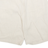 Mens Casual Shorts Beige M W30