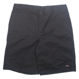 DICKIES Mens Workwear Shorts Black 2XL W42