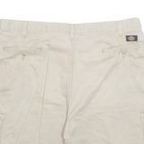 DICKIES Mens Cargo Shorts Beige XL W38