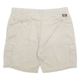 DICKIES Mens Cargo Shorts Beige XL W38