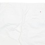 TOMMY HILFIGER Womens Chino Shorts White XS W32