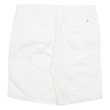 TOMMY HILFIGER Womens Chino Shorts White XS W32