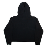 AIR JORDAN Crop Womens Black Hoodie L