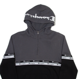 CHAMPION Mens Grey Hoodie S