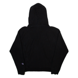 CHAMPION Mens Black Hoodie S