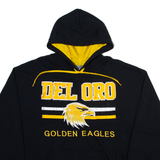 NEFF Del Oro Golden Eagles Mens Black Hoodie USA L