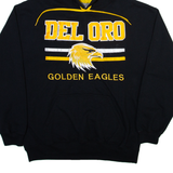 NEFF Del Oro Golden Eagles Mens Black Hoodie USA L