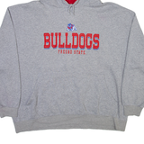 PRO EDGE Bulldogs Mens Grey Hoodie USA 2XL