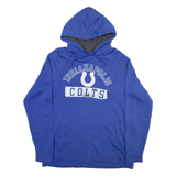NFL Indianapolis Colts Mens Blue Hoodie USA L