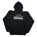 PORT Scotts VAlley Football Mens Black Hoodie L