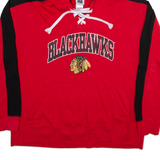 NHL Blackhawks Mens Red Hoodie USA XL