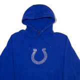 RUSSELL ATHLETIC Womens Blue Hoodie USA XL