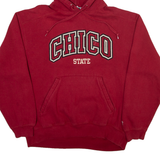 RUSSELL ATHLETIC Chicago State Mens Red Hoodie USA M