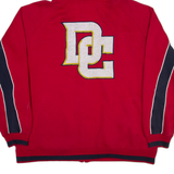 STITCHES Nationals Mens Red Hoodie Full Zip USA L